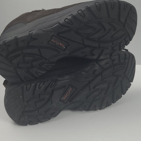 EARTH SHOE ASHLAND BROWN SUEDE SIZE 7 LACE UP BOOT - Picture 11 of 12